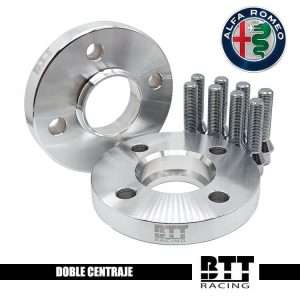 separadores doble centraje alfa romeo 4 tornillos 16mm
