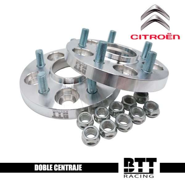 separadores doble anclaje Citroen 20mm