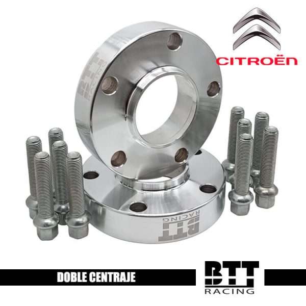 separadores doble centraje Citroen 30mm