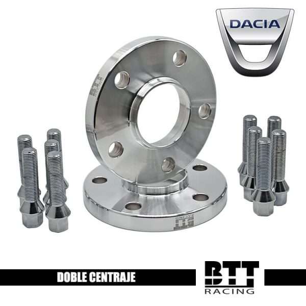 separadores doble centraje Dacia 20mm