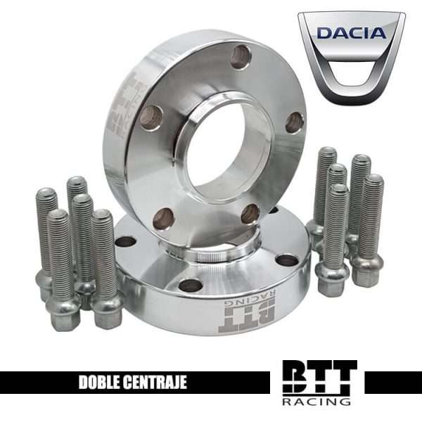 separadores doble centraje Dacia 30mm