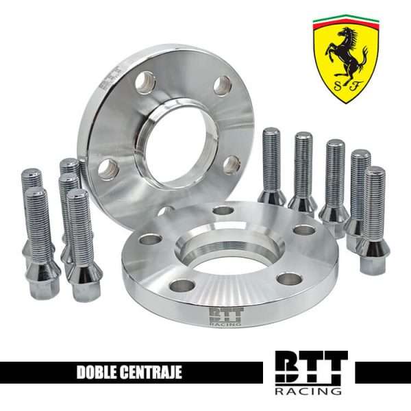 separadores doble centraje Ferrari 16mm